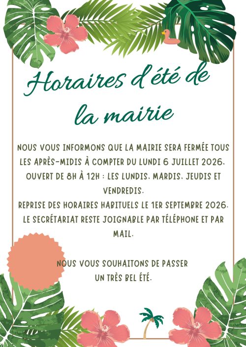 fermeture été